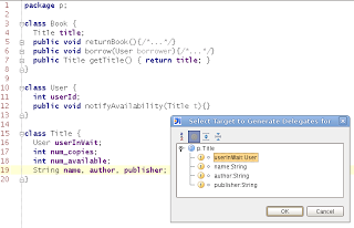 choose target object userInWait