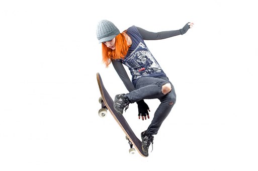 a skateboard