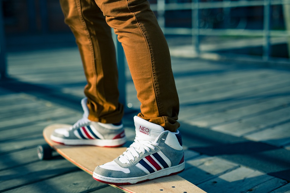 skateboards